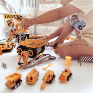 Woopie Mega Plac Budowy 5w1 Zestaw Xxl Do Skręcania Diy 5