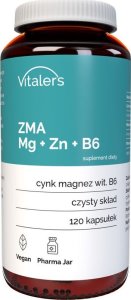 Triton Vitaler's ZMA Mg 240 mg + Zn 15 mg + B6 10 mg - 120 kapsułek 1