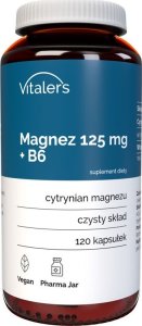 Triton Vitaler's Magnez 125 mg + B6 12,5 mg - 120 kapsułek 1