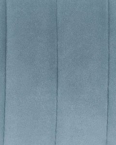 Beliani Zestaw 2 krzeseł do jadalni welurowe jasnoniebieskie SANILAC 10