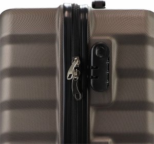 Gregorio Mocna walizka damska z ABSu Gregorio W6007#14 14/20/24/28 NoSize 7