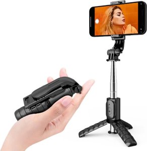 Selfie stick Braders Uchwyt selfie z pilotem na bluetooth tripod Braders czarny 8