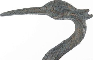 Art-Pol Figura Dekoracyjna Żeliwo Żuraw H: 50 cm 4