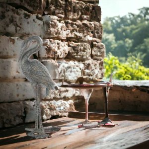 Art-Pol Figura Dekoracyjna Żeliwo Żuraw H: 50 cm 7