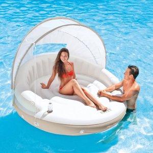 Intex Intex Pływający materac z zadaszeniem, 199x150 cm, 58292 EU 1