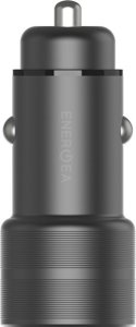 Ładowarka Energea ENERGEA ład. sam. 1xUSB+1xUSB-C PD-QC 3.0 38W szary/gunmetal Alu Drive PD20+ 2