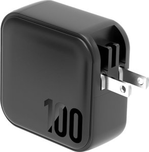Ładowarka Energea ENERGEA ład. siec. 1xUSB+3xUSB-C PD-PPS-QC 3.0 100W 3C1A czarny/black US+EU Travelite GAN100 3