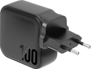 Ładowarka Energea ENERGEA ład. siec. 1xUSB+3xUSB-C PD-PPS-QC 3.0 100W 3C1A czarny/black US+EU Travelite GAN100 4