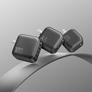 Ładowarka Energea ENERGEA ład. siec. 1xUSB+3xUSB-C PD-PPS-QC 3.0 100W 3C1A czarny/black US+EU Travelite GAN100 6