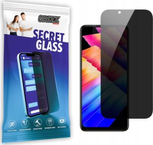 GrizzGlass Szkło prywatyzujące GrizzGlass SecretGlass do Infinix Hot 30i 1