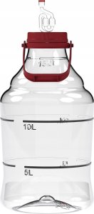 Sourcing UNBREAKABLE DEMIJOHN 15L HANDLE/AIRLOKS 2