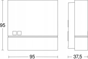Steinel Czujnik zmierzchowy STEINEL NIGHTMATIQ PLUS max.1000W IP54 antracyt 4