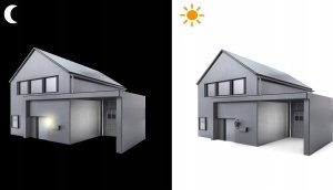 Steinel Czujnik zmierzchowy STEINEL NIGHTMATIQ PLUS max.1000W IP54 antracyt 5