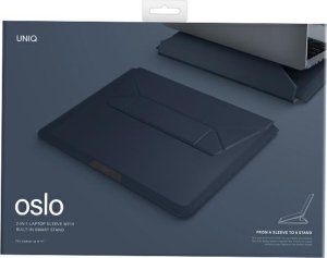 Etui Uniq UNIQ etui Oslo laptop Sleeve 14" granatowy/navy 7