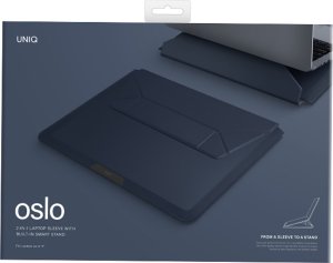 Etui Uniq UNIQ etui Oslo laptop Sleeve 14" granatowy/navy 10