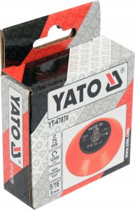 Yato YATO DYSK / TALERZ POLERSKI Z RZEPEM  75mm  5/16" 4