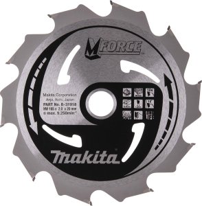 Makita MAKITA PIŁA TARCZOWA  165x20x10z M-FORCE DREWNO 1