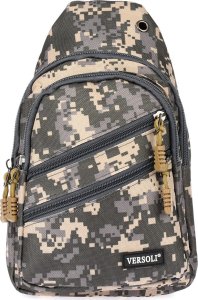 Versoli Moro szara Saszetka nerka przez ramię plecak torba modna ner-m-36 3