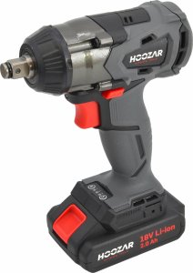 Klucz udarowy Sourcing HOOZAR IMPACT WRENCH 1/2" 18V 1x2.0Ah 350 N.m. IW10BL 4