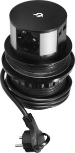 Energizer ORNO SOCKET FURNITURE HEIGHT FROM TOP 3x2P+Z, USB x2 ... 6