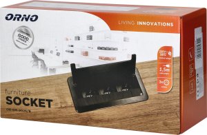 Energizer ORNO RECESSED SOCKET INTO THE COUNTERTOP 3x29+Z SCHU BRUSH.1.5m 3