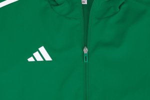 Adidas Kurtka dla dzieci adidas Tiro 23 League Windbreaker zielona IA1625 116cm 2