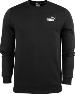 Puma Bluza męska Puma ESS  2 Col Small Logo Crew FL czarna 674472 61 L 1