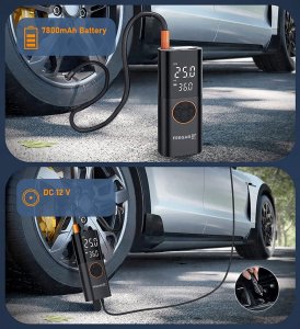 Kompresor samochodowyFeegarKompresor Samochodowy Feegar  Pompka Sprężarka 12V 14