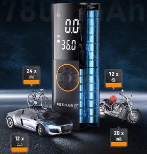 Kompresor samochodowyFeegarKompresor Samochodowy Feegar  Pompka Sprężarka 12V 16