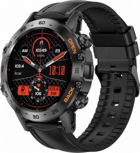 Smartwatch Gravity Zegarek męski SMARTWATCH GRAVITY ASTON GT9-5 czarny/czarny skórzano-gumowy 1