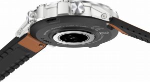 Smartwatch Gravity Zegarek męski SMARTWATCH GRAVITY ASTON GT9-8 srebrny/brązowy skórzano-gumowy 5