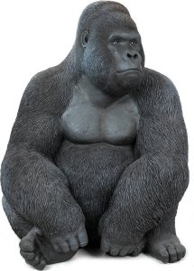 Kare Design KARE dekoracja stojąca GORILLA XL 76cm czarna 1