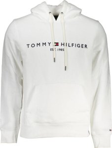 Tommy Hilfiger MĘSKA BLUZA TOMMY HILFIGER BIAŁA BEZ ZAMKA M 1