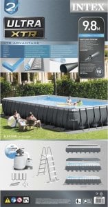 Intex Intex Basen Ultra XTR Frame z akcesoriami, prostokątny, 975x488x132 cm 10