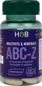 Holland & Barrett Holland & Barrett - ABC-Z, Kompleks Witamin, 60 tabletek 1