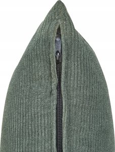 Beliani Moduł 1-osobowy sztruksowy ciemnozielony LEMVIG 7