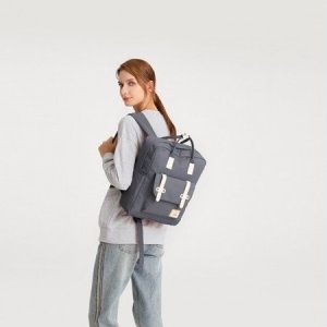 Plecak turystyczny Kono Prostokątny Plecak Tornister Szary River 2