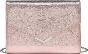 Accessorize Me Różowa Metaliczna Torebka z Łańcuszkiem Vila 2