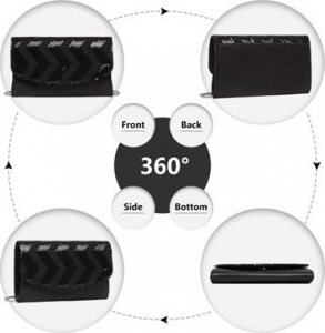 Accessorize Me Błyszcząca Torebka z Cekinami Czarna Loveti 6