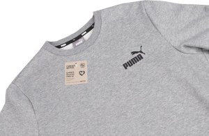 Puma Bluza męska Puma ESS Small Logo Crew FL szara 586682 03 L 3