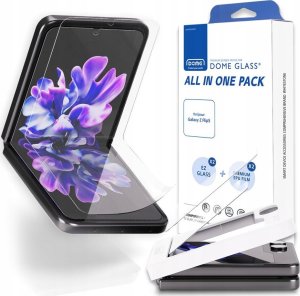 WHITESTONE DOME Folia ochronne Whitestone All-in-one Samsung Galaxy Z Flip 5 Clear 2+2 PACK] 1