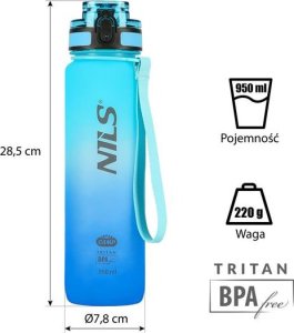 Triton NCD04 BUTELKA NIEBIESKA TRITANOWA NILS CAMP 11