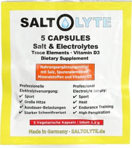 SaltStick Elektrolityczne kapsułki Saltolyte Sachet - 5szt - Bezsmakowe Uniwersalny 1