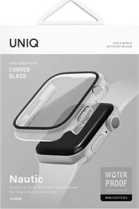 Uniq UNIQ etui Nautic Apple Watch Series 7/8/ 9 45mm przezroczysty/dave clear 5