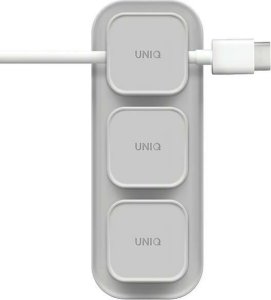 Podstawka Uniq UNIQ Pod Mag magnetyczny organizer do kabli + baza szary/chalk grey 1