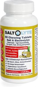 SaltStick Elektrolityczne tabletki Saltolyte Chewing - 60szt - Pinacolada Uniwersalny 1