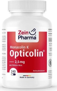 Zein Pharma Zein Pharma - Monacolin K Opticolin , 240 vcaps 1