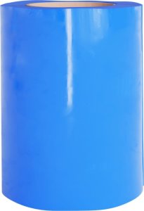 vidaXL vidaXL Kurtyna paskowa, niebieska, 300 mm x 2,6 mm, 25 m, PVC 5