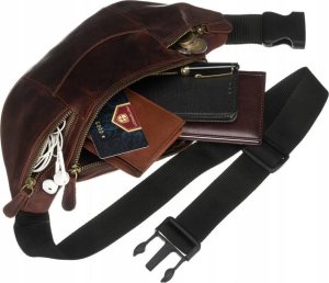 Peterson Skórzana Saszetka Męska Na Biodra 7