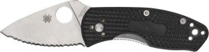 Spyderco Spyderco AMBITIOUS FRN BLACK SERRATED C148SBK 1